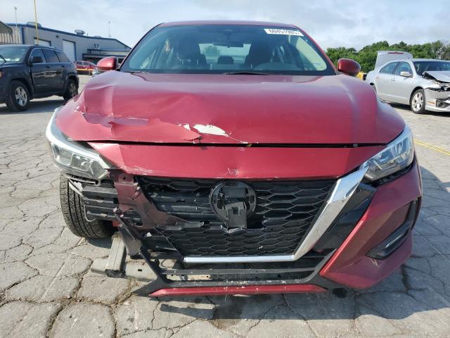 NISSAN SENTRA 2021 Бордовый