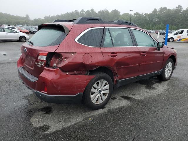  SUBARU OUTBACK 2017 Red