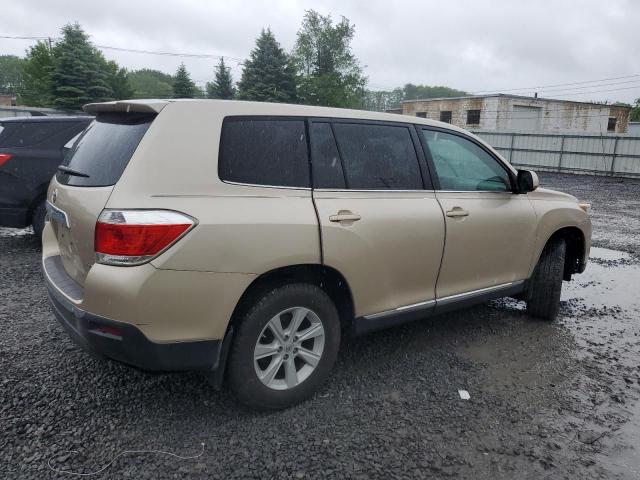  TOYOTA HIGHLANDER 2013 Gold