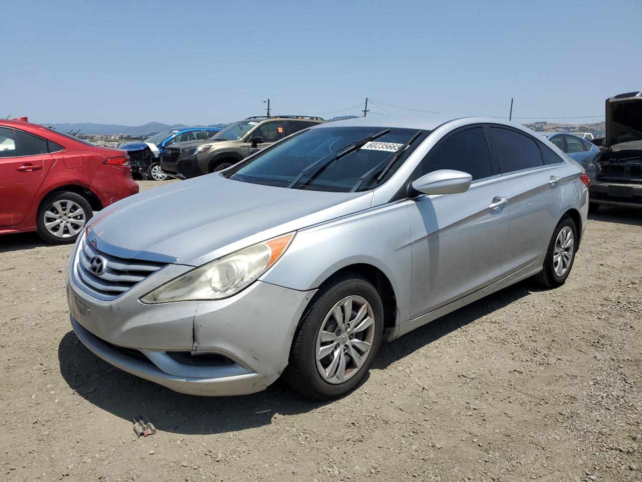 2011 Hyundai Sonata Gls იყიდება American Canyon-ში, CA - Mechanical