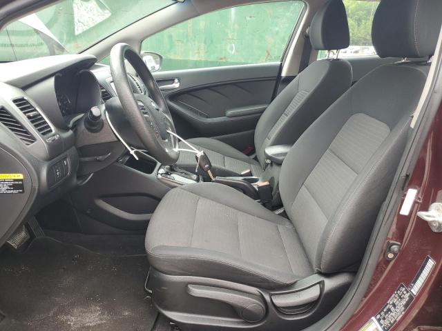  KIA FORTE 2018 Burgundy