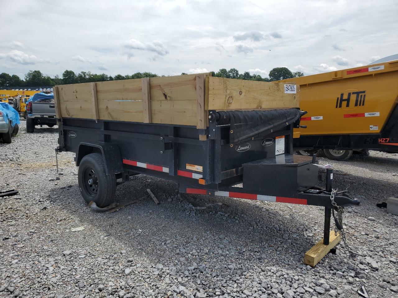 2025 Carry-On 5X10Dumplp5Kct Dump Trailer na sprzedaż w Madisonville, TN - Normal Wear