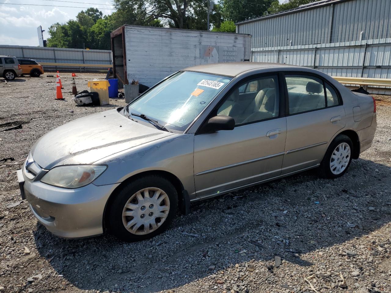 HONDA CIVIC 2005 VIN 2HGES16585H530066