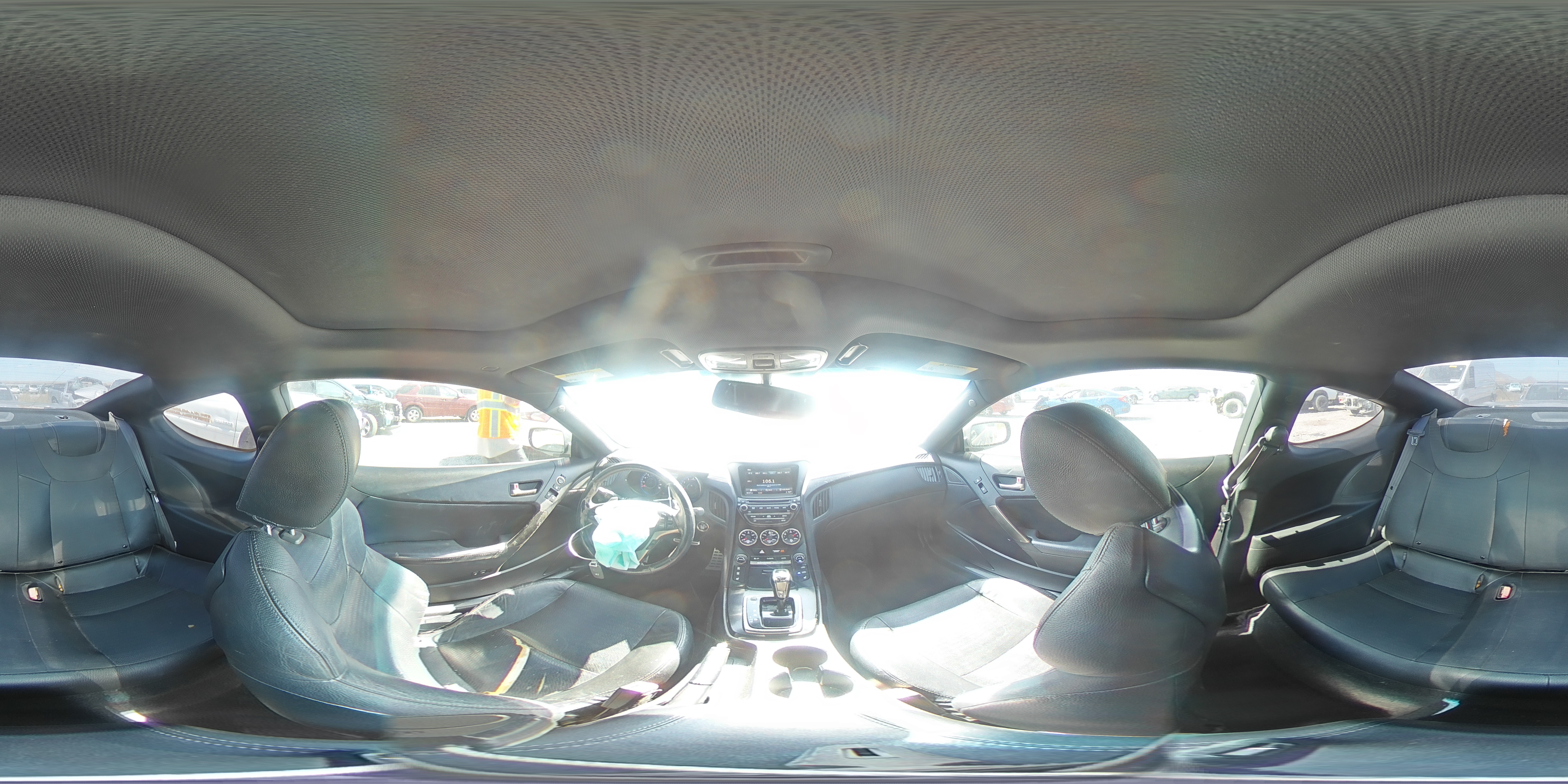 2015 Hyundai Genesis Coupe 3.8L VIN: KMHHU6KJ3FU128147 Lot: 61855345