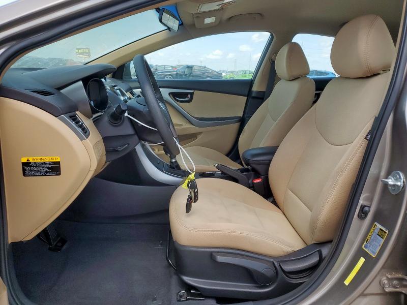  HYUNDAI ELANTRA 2013 Brown