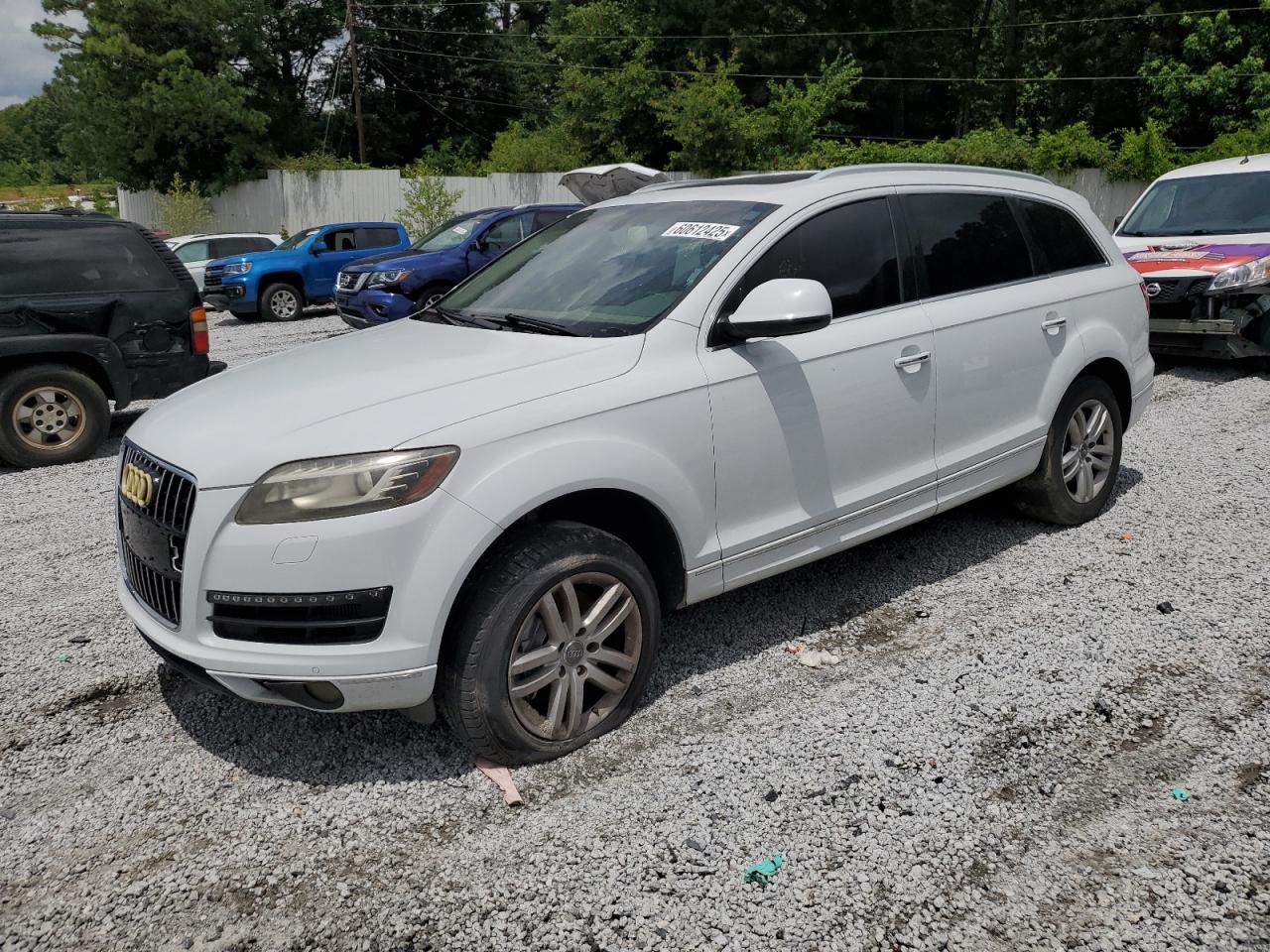 2013 Audi Q7 Premium Plus de vânzare în Fairburn, GA - Mechanical