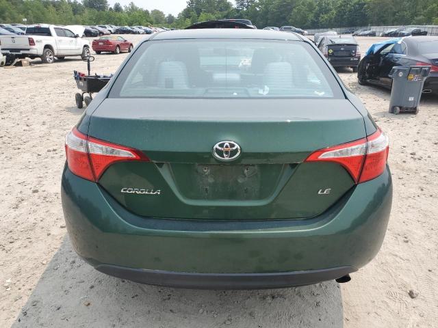  TOYOTA COROLLA 2016 Zielony