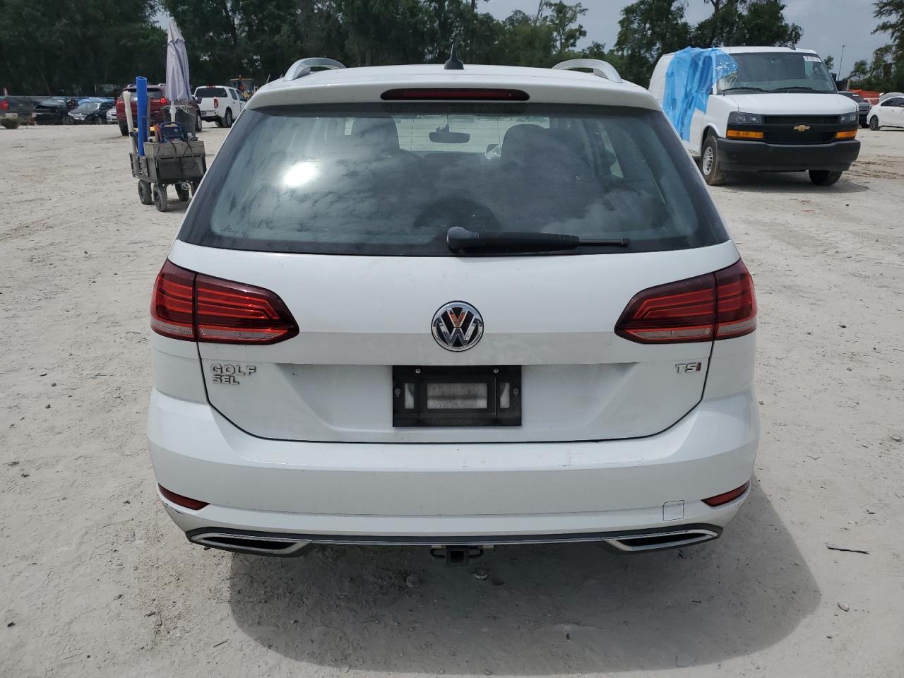 2018 Volkswagen Golf Sportwagen Sel VIN: 3VWL17AU4JM767270 Lot: 60969445