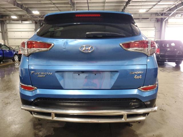  HYUNDAI TUCSON 2016 Granatowy