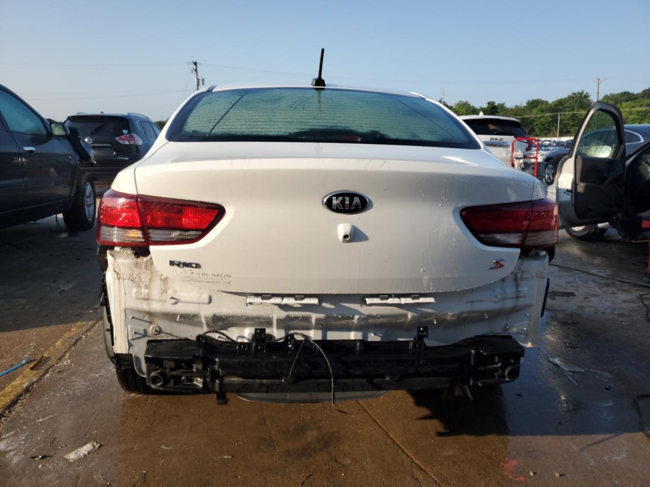 2021 Kia Rio Lx VIN: 3KPA24AD3ME371707 Lot: 58775025