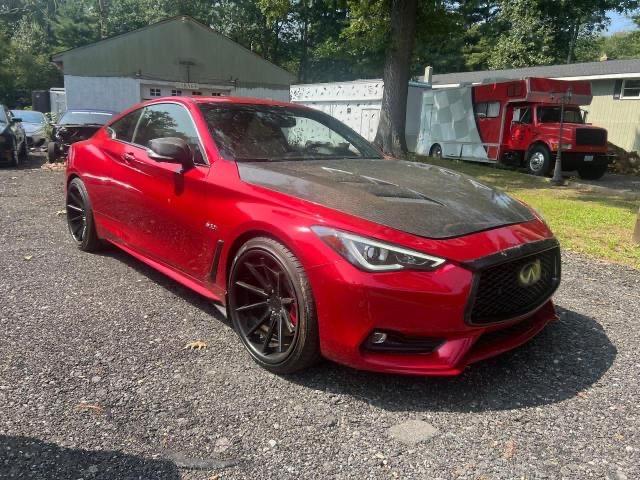  INFINITI Q60 2017 Czerwony
