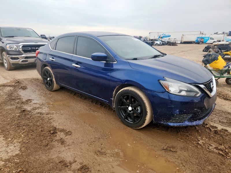  NISSAN SENTRA 2017 Синий