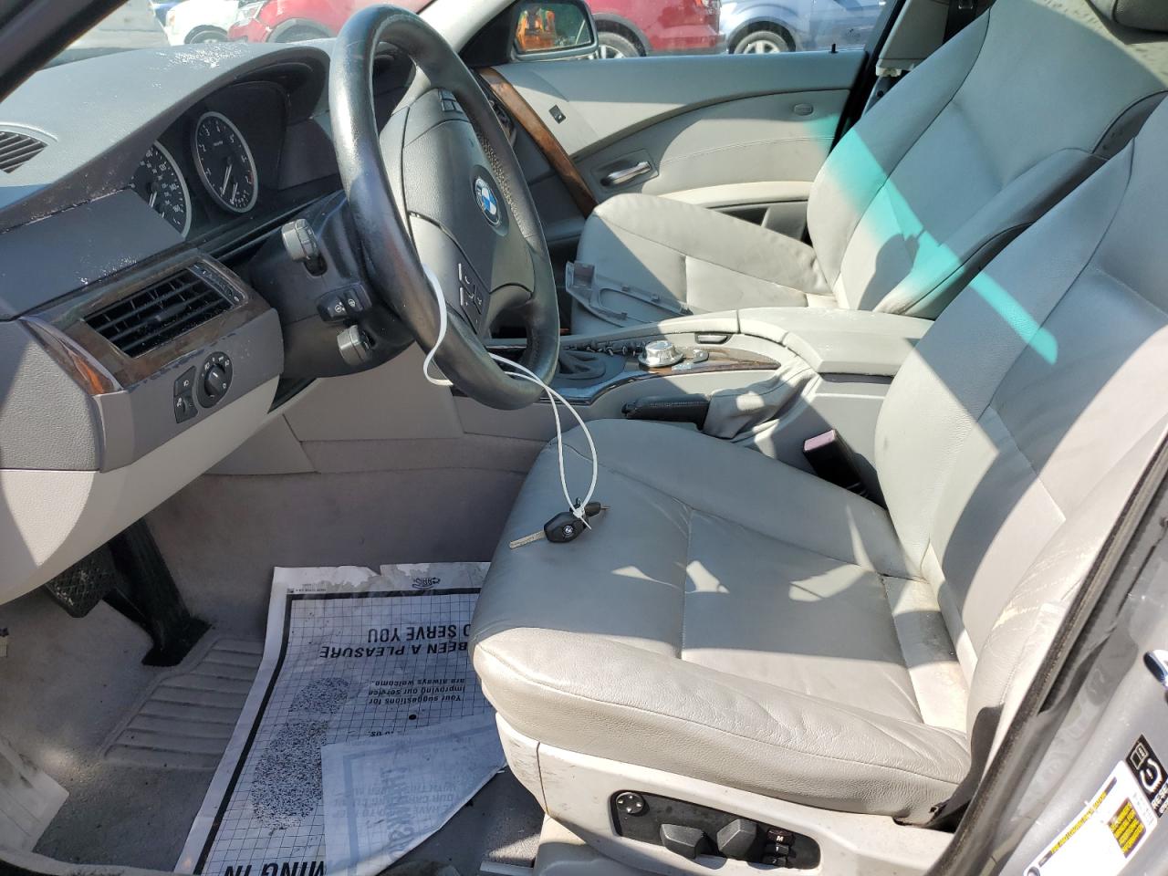 2005 BMW 530 I VIN: WBANA73555CR60078 Lot: 61430145
