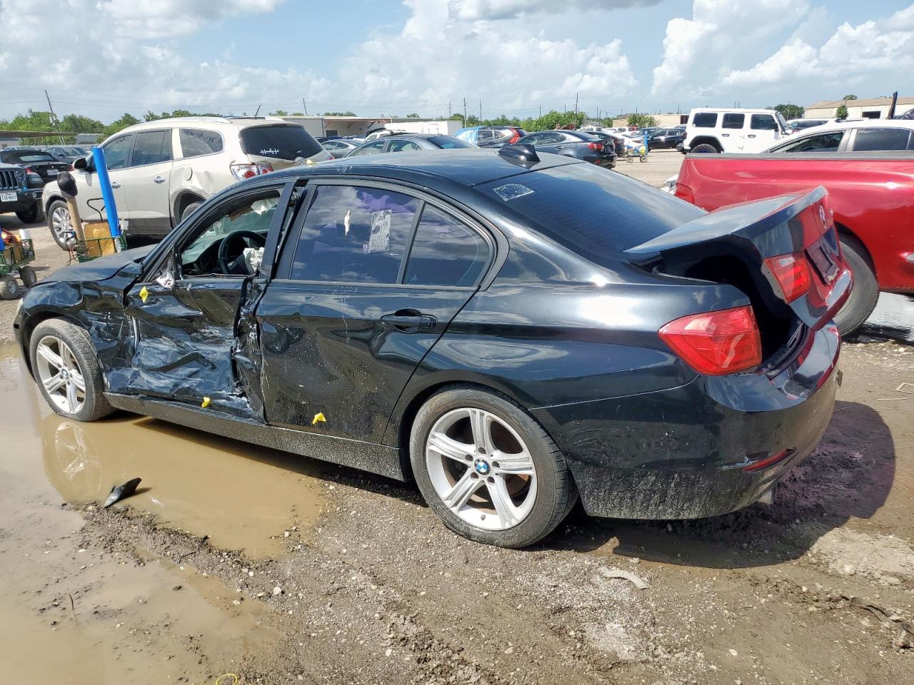 2014 BMW 320 I black null gas WBA3B1C59EK134700 photo #3