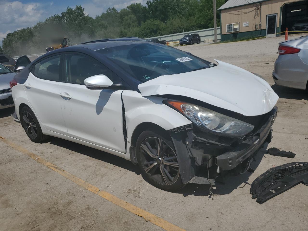 HYUNDAI ELANTRA 2013 VIN 5NPDH4AE3DH259487 фото 4