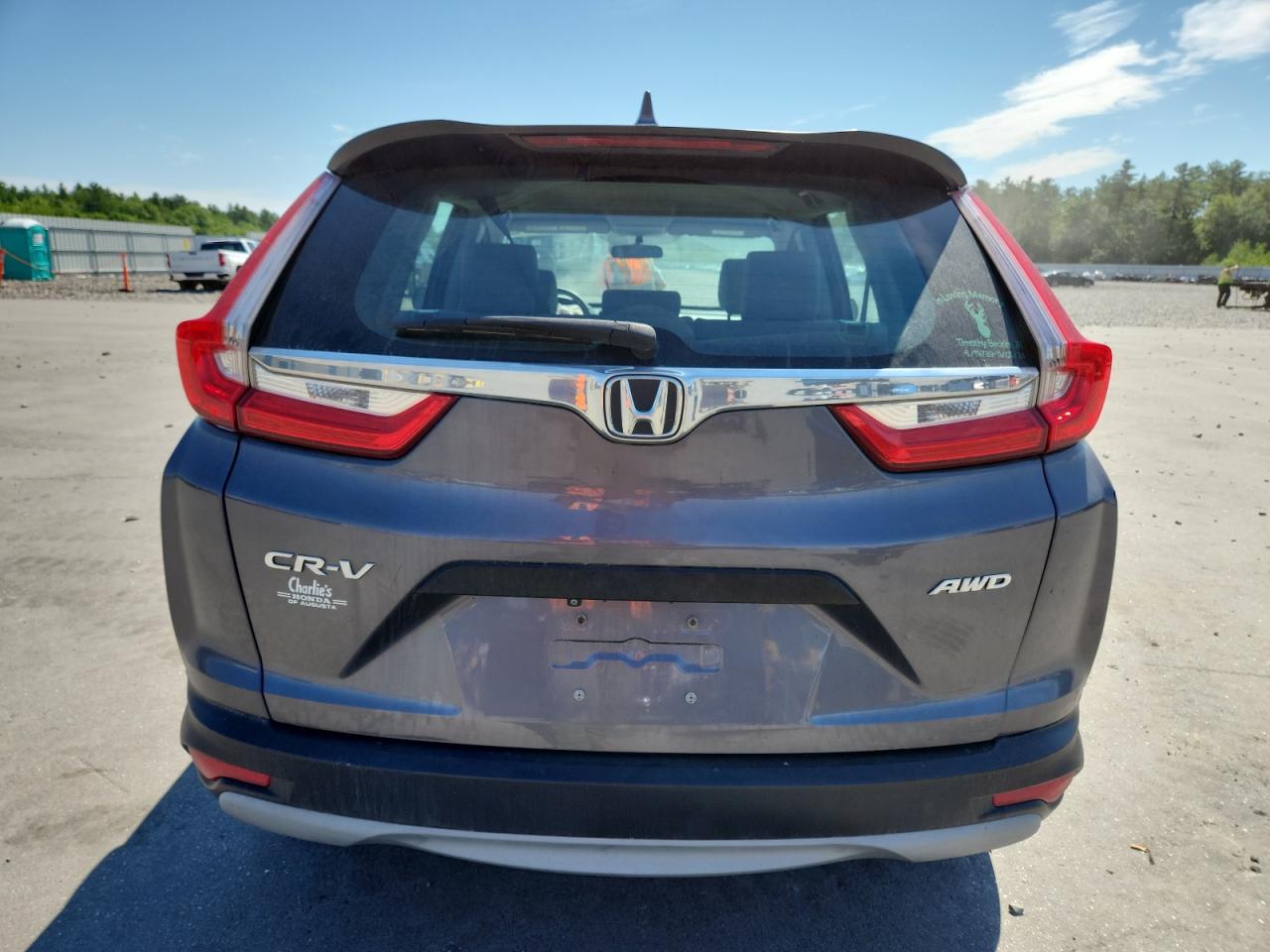 2017 Honda Cr-V Lx VIN: 2HKRW6H34HH213247 Lot: 62638605