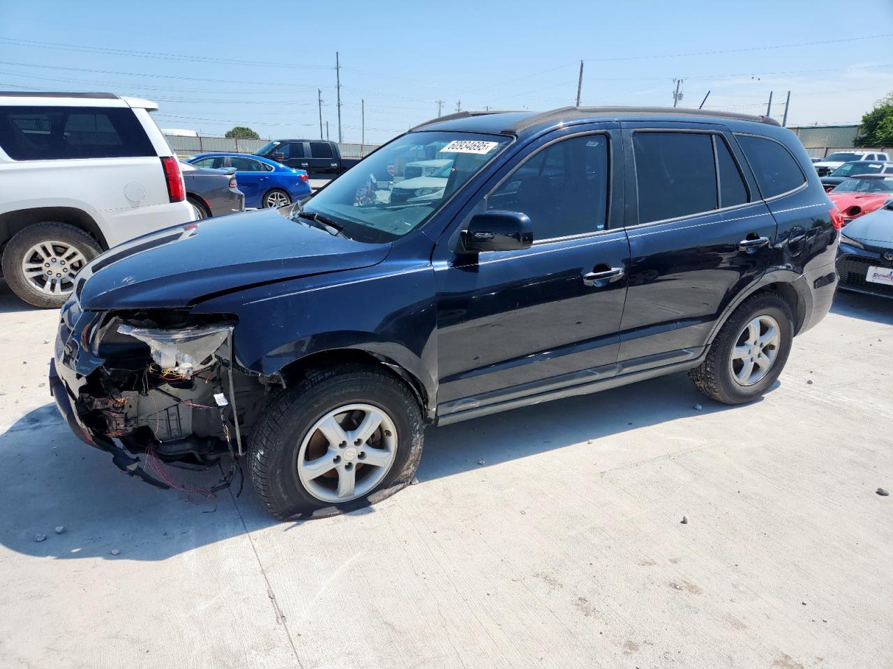 2008 Hyundai Santa Fe Gls იყიდება Haslet-ში, TX - Hail