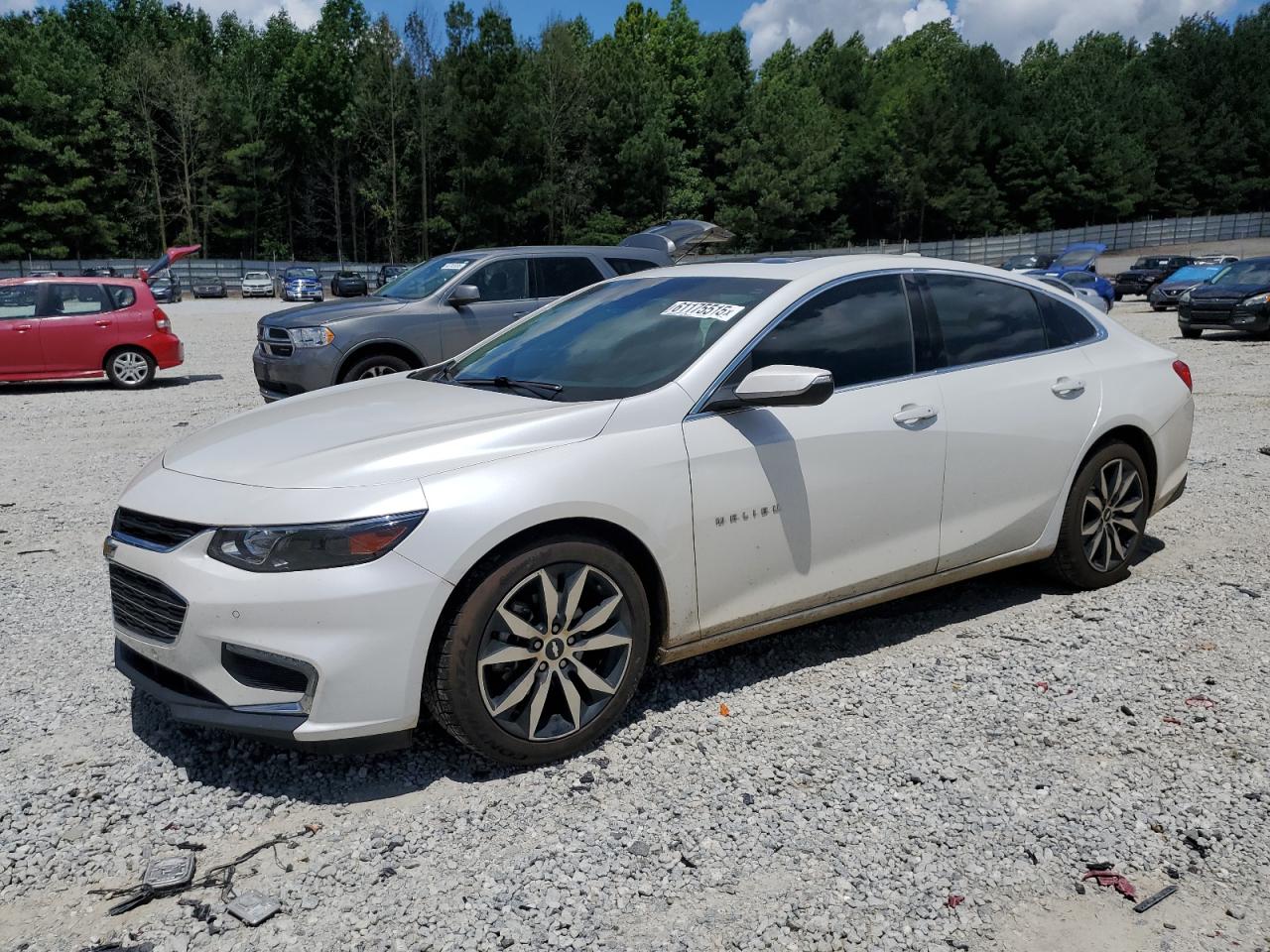 2016 Chevrolet Malibu Lt for Sale in Gainesville, GA - Side