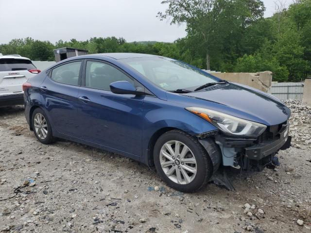  HYUNDAI ELANTRA 2016 Синий