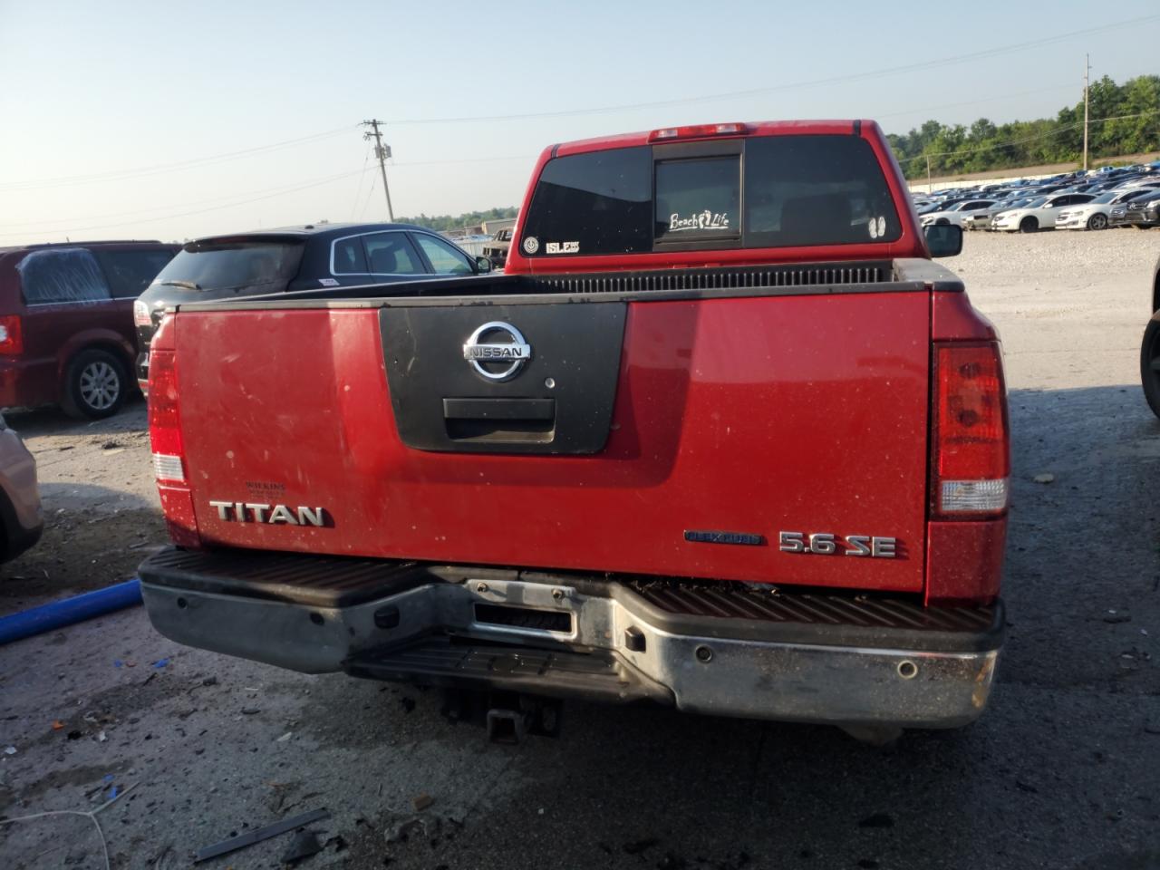 2010 Nissan Titan Xe VIN: 1N6BA0CA0AN300133 Lot: 61983195