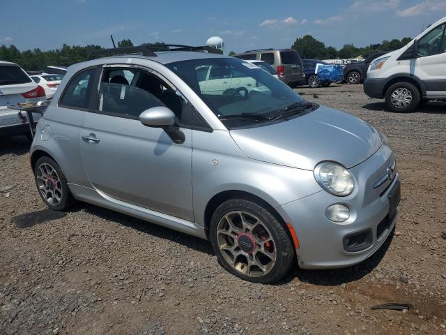  FIAT 500 2012 Серебристый