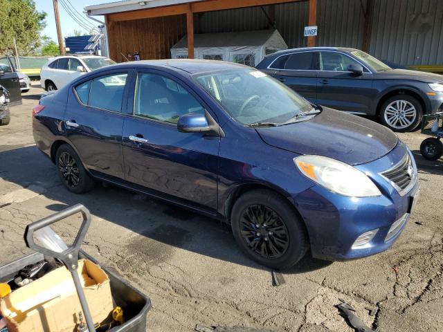  NISSAN VERSA 2014 Blue