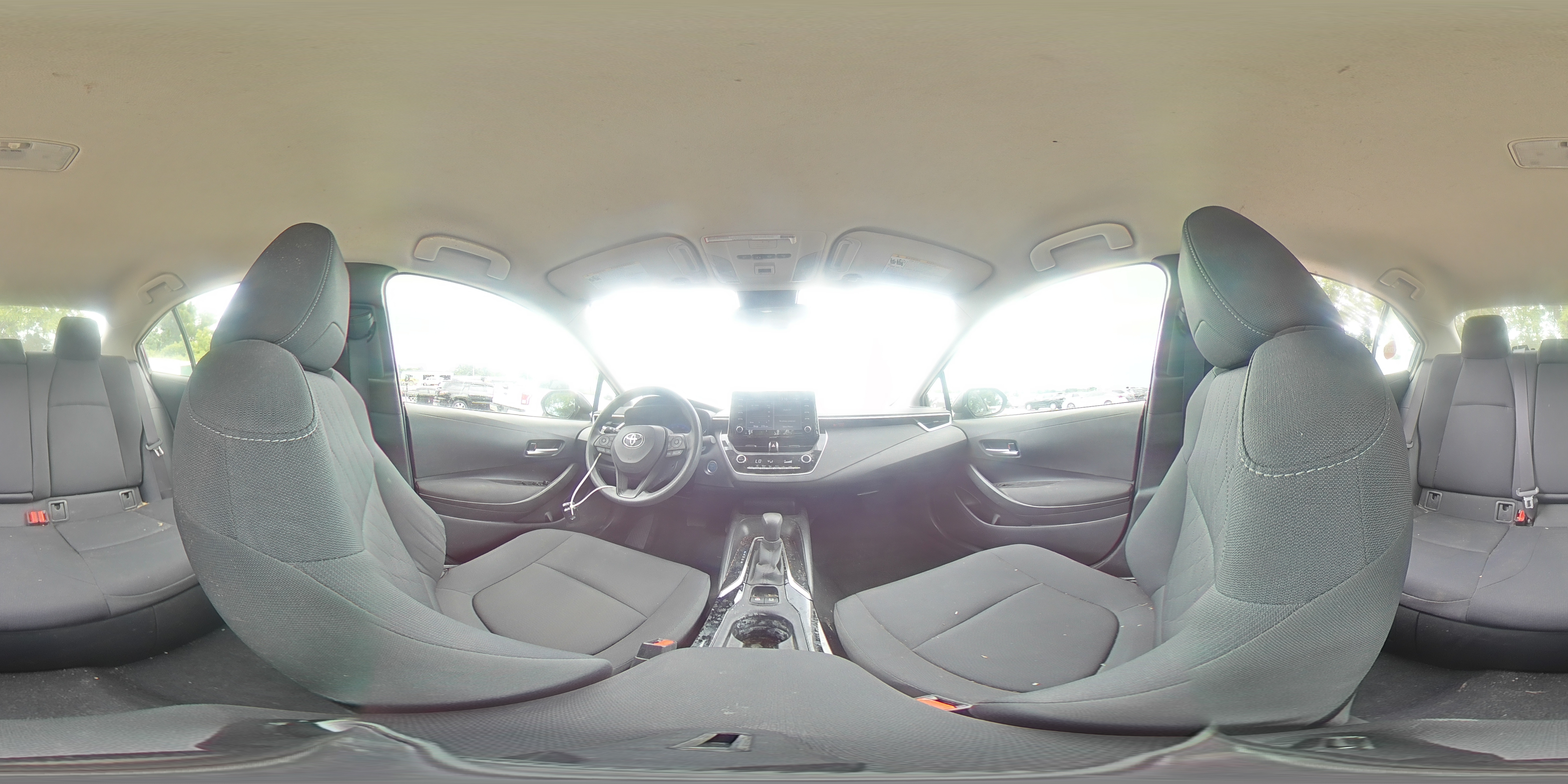2021 Toyota Corolla Le VIN: JTDEAMDE8MJ033571 Lot: 61834215