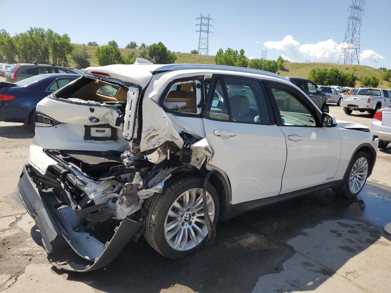 BMW X1 2013 VIN WBAVL1C54DVR82079 zdjęcie 3