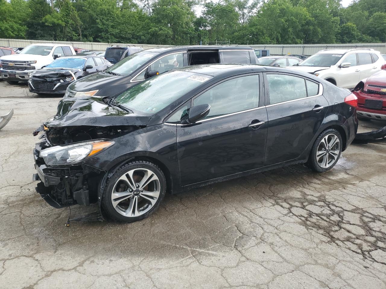 2016 Kia Forte Ex за продажба в Ellwood City, PA - Front End