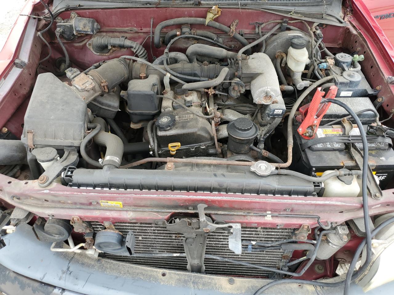 2001 Toyota Tacoma VIN: 5TENL42N81Z855169 Lot: 62337915