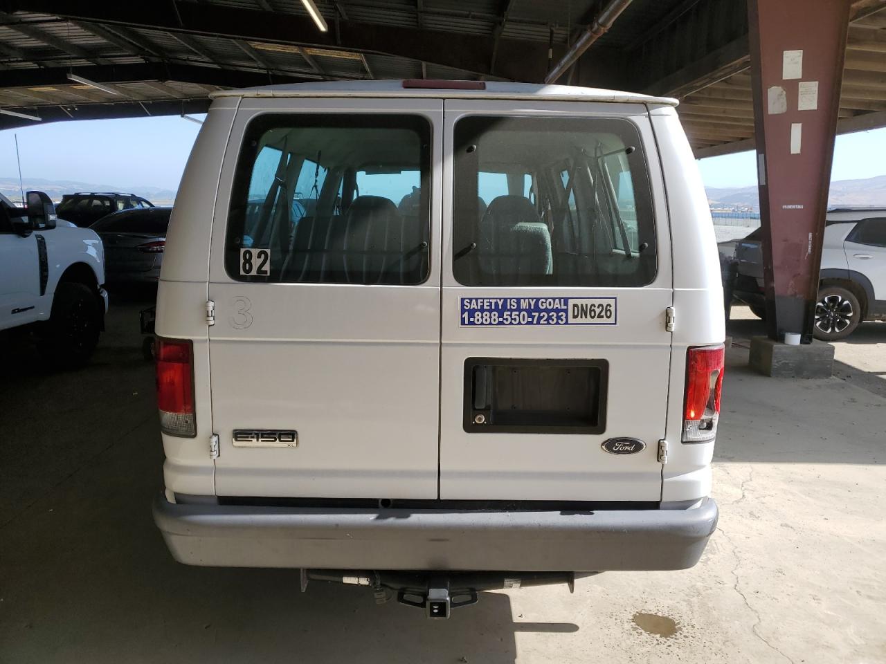 2007 Ford Econoline E150 Wagon VIN: 1FMNE11W27DB40467 Lot: 64942195