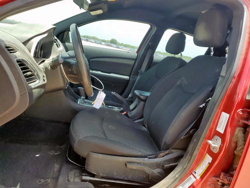  DODGE AVENGER 2013 Красный