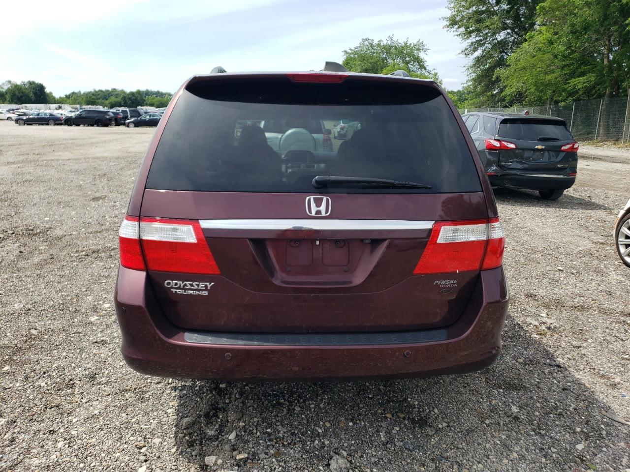 2007 Honda Odyssey Touring VIN: 5FNRL38897B051020 Lot: 61608095