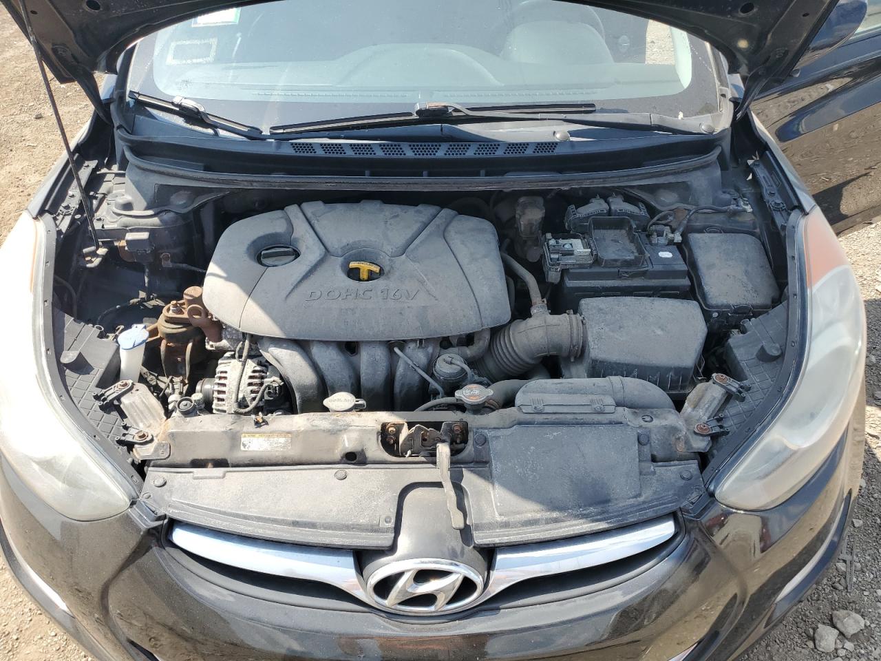 2013 Hyundai Elantra Gls VIN: 5NPDH4AE9DH167641 Lot: 61695115