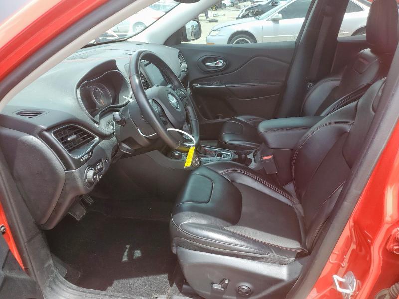  JEEP CHEROKEE 2019 Red