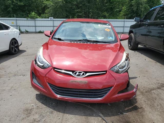 HYUNDAI ELANTRA 2016 Czerwony