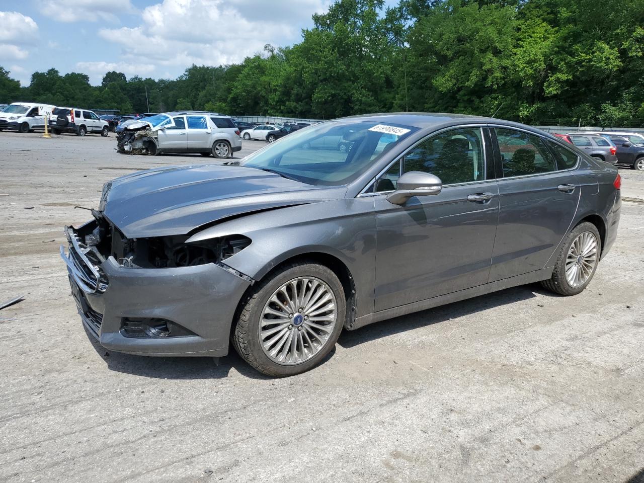 2014 Ford Fusion Titanium en Venta en Ellwood City, PA - Mechanical