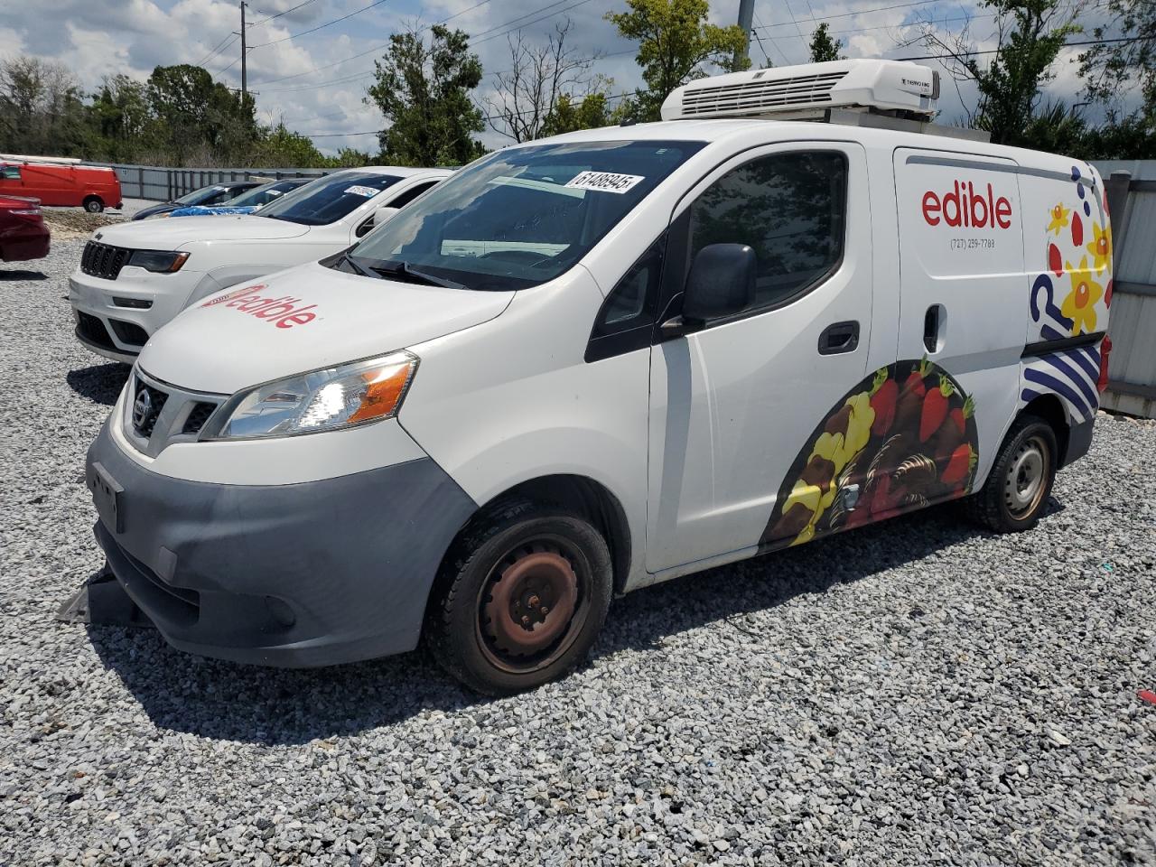 2015 Nissan Nv200 2.5S en Venta en Riverview, FL - Undercarriage