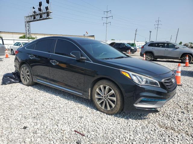  HYUNDAI SONATA 2015 Czarny
