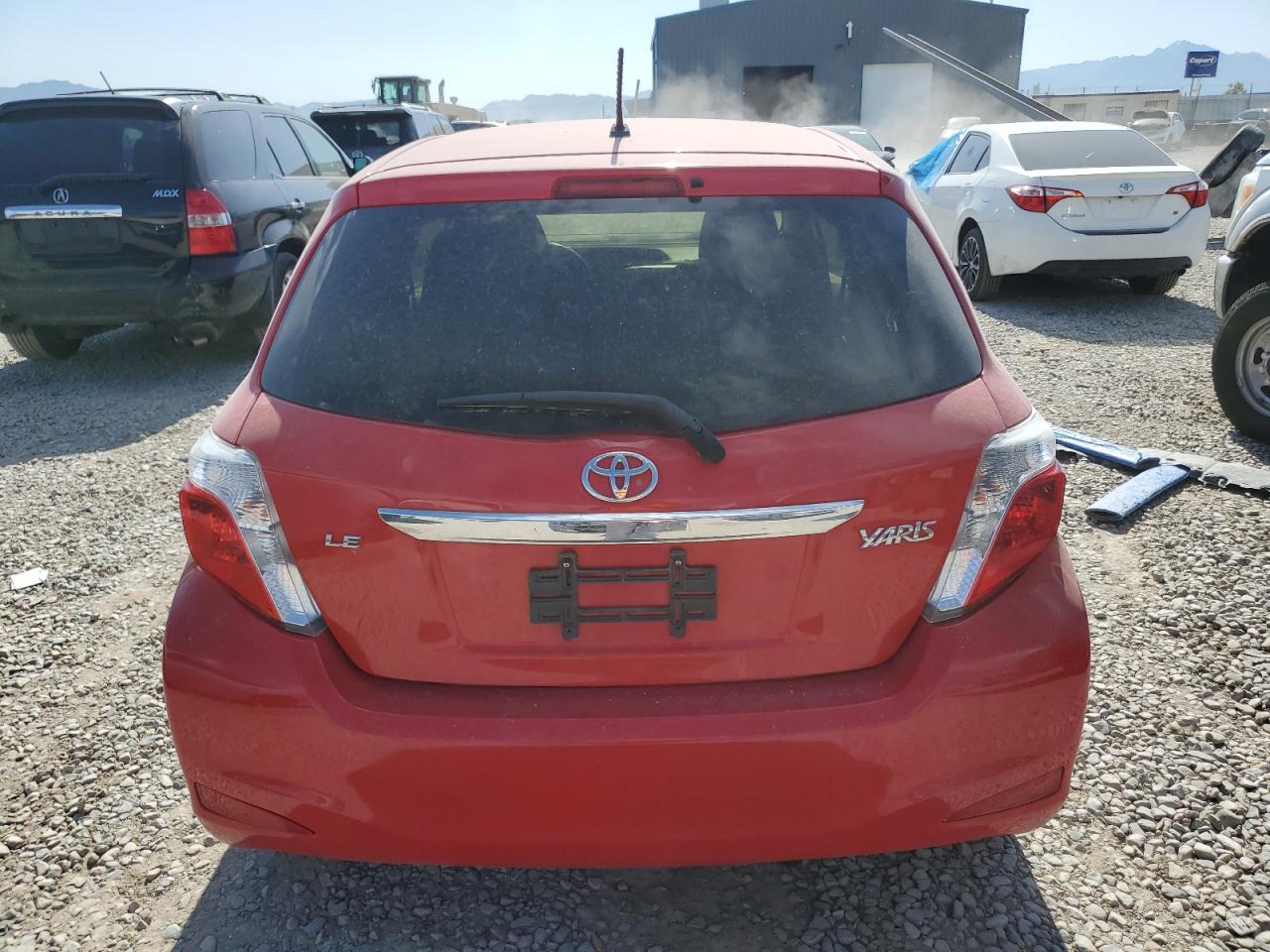 2013 Toyota Yaris VIN: JTDJTUD35DD571473 Lot: 62016035