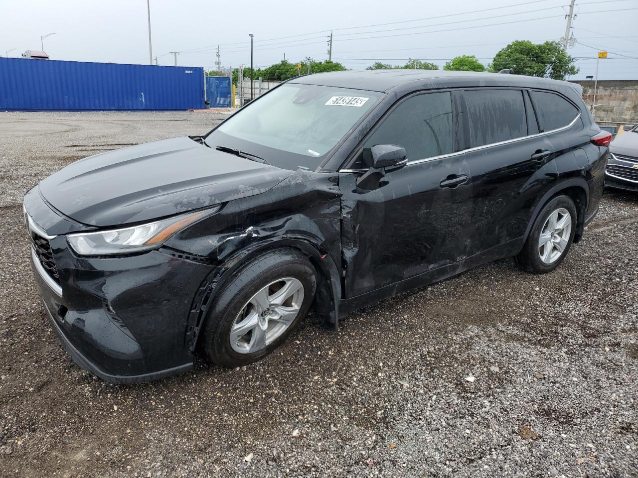 2022 Toyota Highlander L for Sale in Homestead, FL - Front End