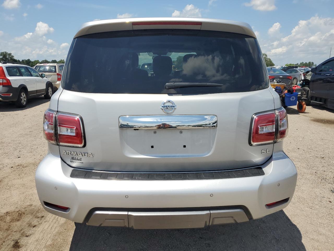2020 Nissan Armada Sv VIN: JN8AY2ND0LX017417 Lot: 60247255