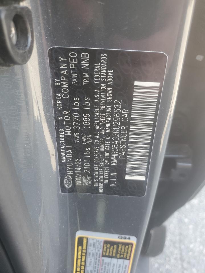 2024 Hyundai Venue Sel VIN: KMHRC8A32RU296632 Lot: 61715705