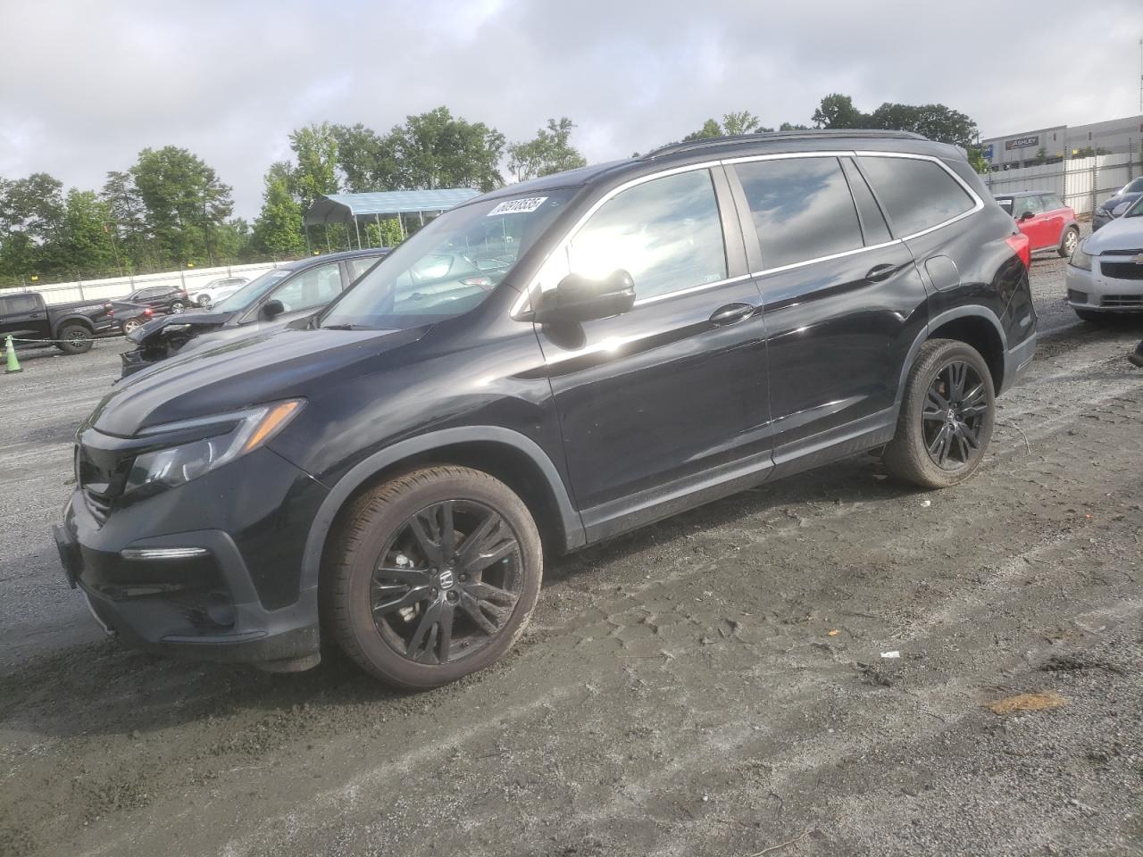 2021 Honda Pilot Se for Sale in Spartanburg, SC - Water/Flood
