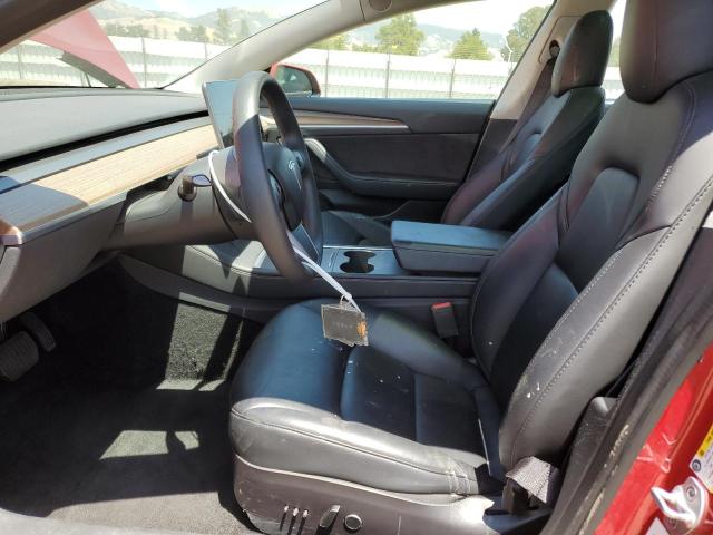  TESLA MODEL 3 2022 Czerwony