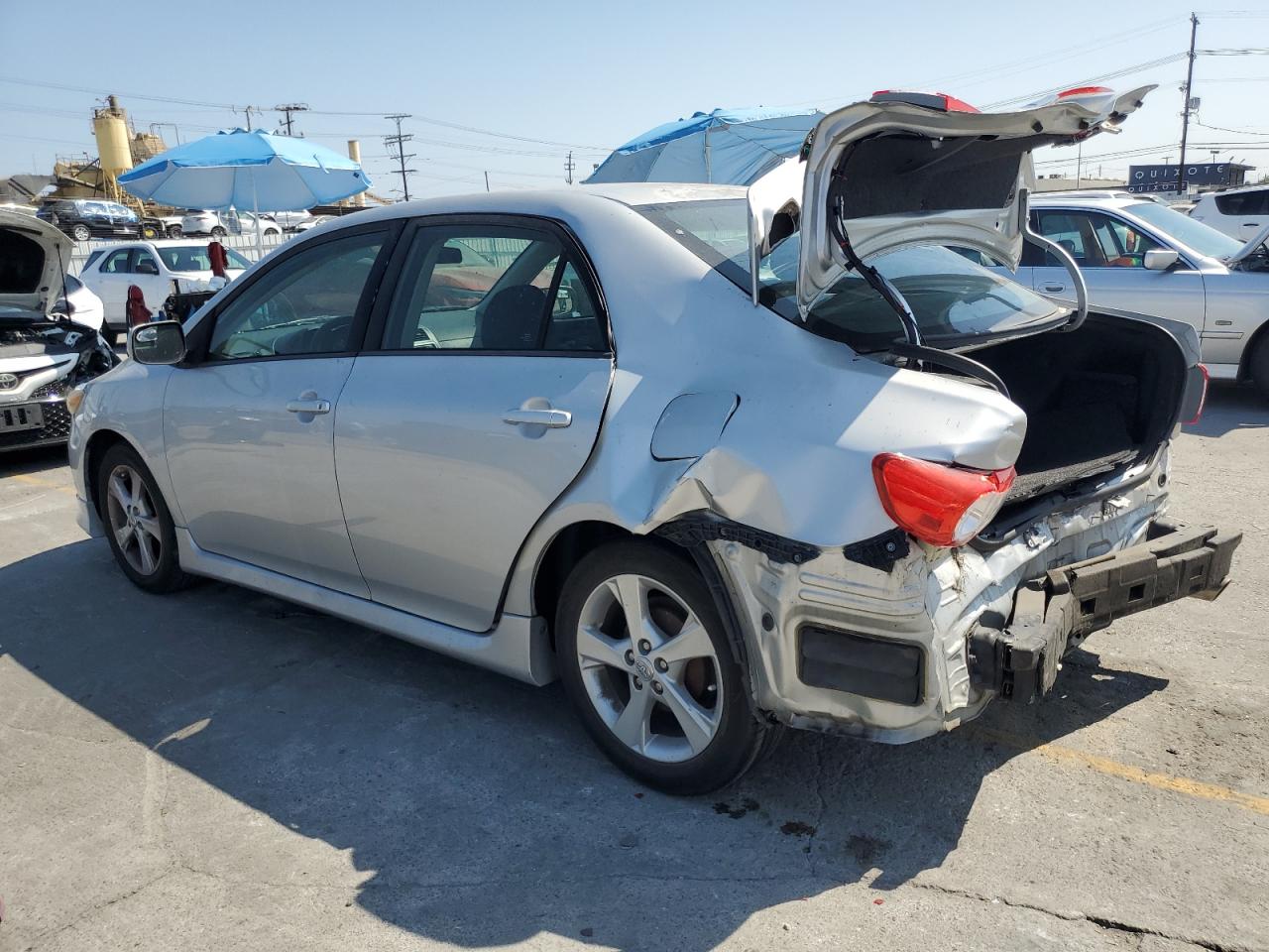 TOYOTA COROLLA 2012 VIN 5YFBU4EEXCP034210 photo 2