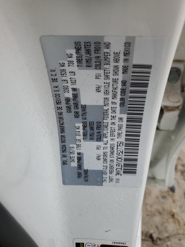 2019 Toyota Yaris L VIN: 3MYDLBYV0KY527759 Lot: 63672345