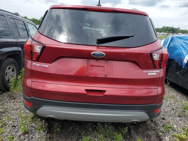  FORD ESCAPE 2019 Czerwony