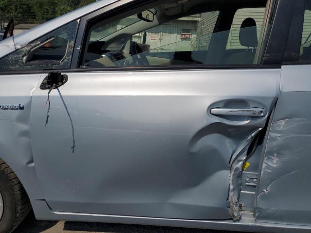  TOYOTA PRIUS 2014 Srebrny