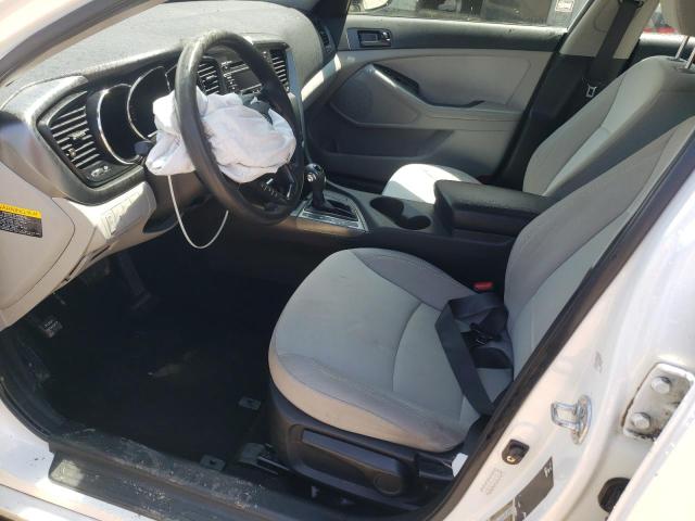  KIA OPTIMA 2013 White